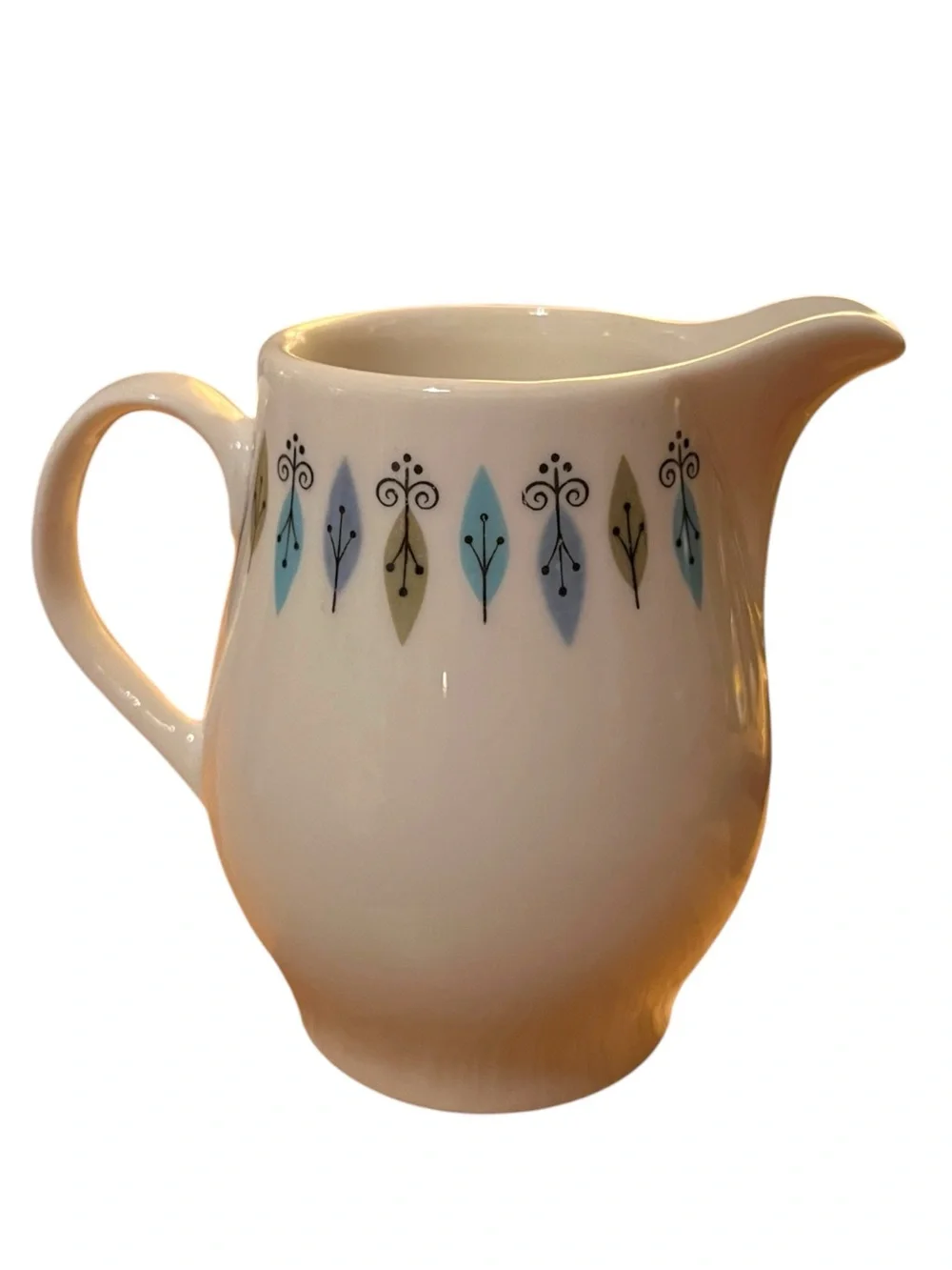 Vintage Syracuse China Nordic Creamer MCM Atomic Mid Century Modern
